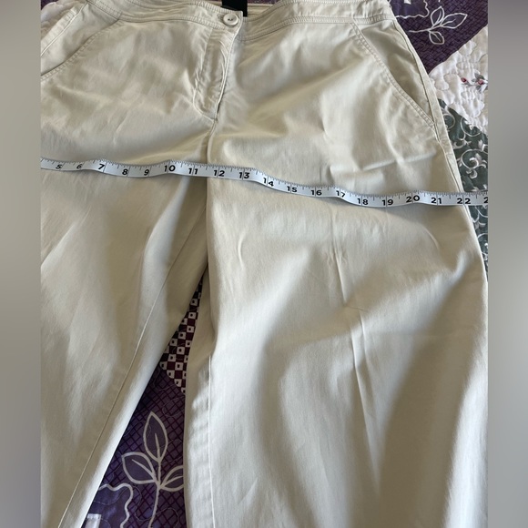 Eileen Fisher Women’s Wide Leg khaki pants size Small - Picture 6 of 9